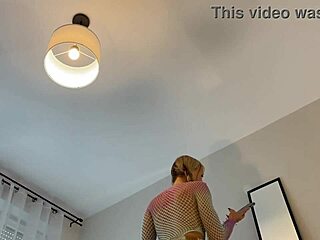 damn this hot skinny big ass raver in fishnets shakes her perfect cheeks—wanna fuck?