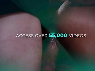 sexy blonde christina shine rams massive black dildo up ass