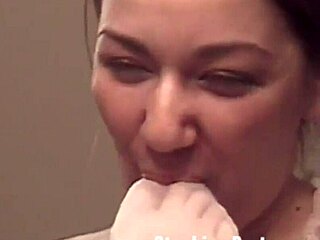 her pantyhose drive me wild with horny lesbian urges