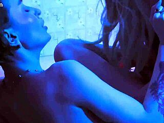 Dream girlfriend kneels barefoot, craving endless foot worship tease