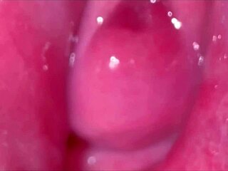 Amateur Pink Pussy Closeup Post Virginity