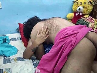 Horny Indian Bhabhi Seduces Neighbor for Rough Assplay