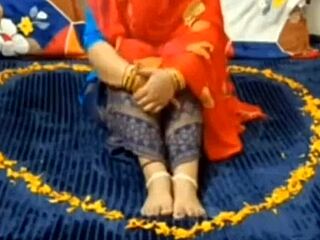 beautiful horny indian wife rides cock doggystyle hard