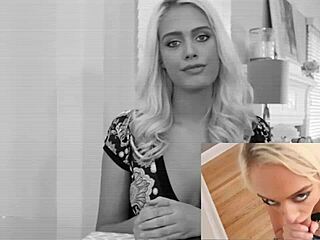 blonde babe, you fell for that trick so easy