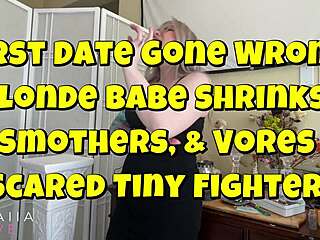 blonde babe shrinks him on disastrous first date