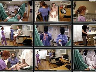 nurse azra iahmir and virgin luci starr extract cum in clinic closeup