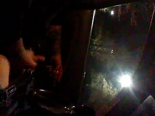 jerking off alone in the car outdoor public fun