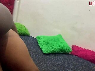 Ebony fists gaping ass before hard pounding fuck