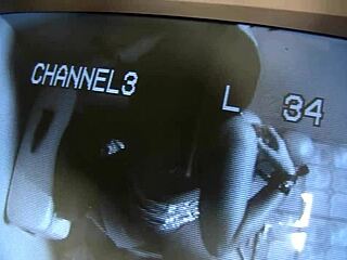 Angelica Jerks Massive Cock Gloryhole Toilet Thrill