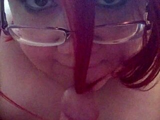 bbw's amazing blowjob hits heaven in minutes