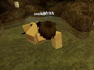 quick hard fuck with my fuckbuddy friend in roblox style litfrith <3