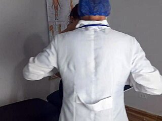 Nurse Teases Patient's Cock Before Wild Pussy Play