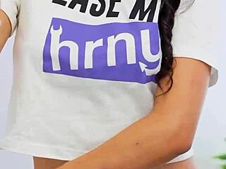 Sexy Amateur Latina Teen Masturbates Shaved Pussy on Phone for Boyfriend