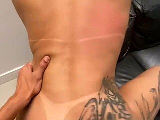 Horny Slut Sits Hard on Thick Cock Anal