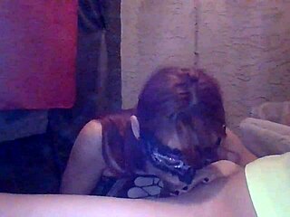 i get my mouth stuffed with cum on the balcony couch so horny