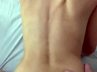 Young Woman Takes Quick Belly Cumshot In Intense Fuck
