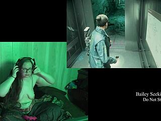 bbw brunette bares big natural tits and fat ass at lake house part 4