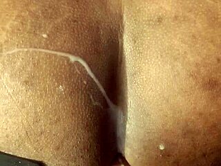 Angry ebony wife straps on heels for husband's humiliation