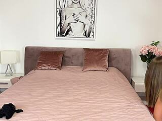 Real Backstage: Leo Casanova Preps Dina Joy's Tight Ass for Brutal Anal Pounding Part 2