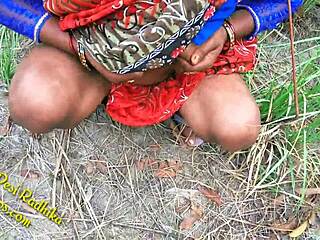 Sexy Indian Couple Fucks Passionately in Jungle Forest