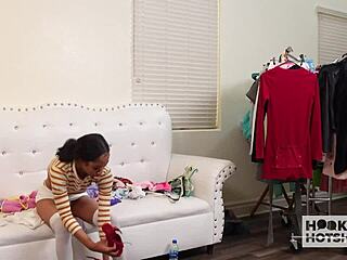 petite alicia reign craves bryan gozzling's rough cock addiction