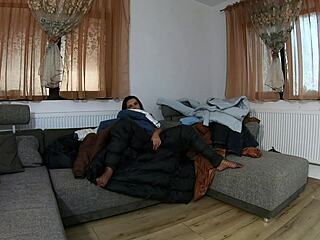 jerk off to curvy milf's dirty talk in fluffy jackets and coats