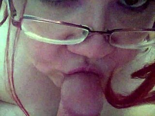 bbw's amazing blowjob hits heaven in minutes