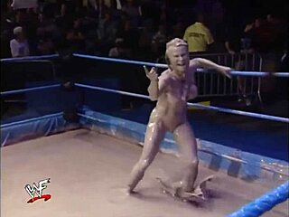 Wwf Ivory Dominates Miss Kitty in Epic Mud Wrestling Clash