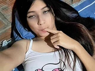 workmate's huge tits colombian beauty delivers sloppy deepthroat titty fuck