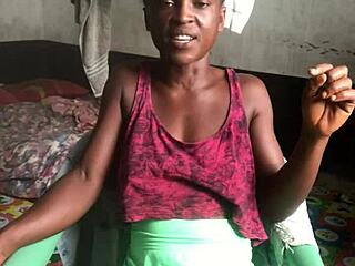 crazy bitch smokes dirty in sexy clothes teasing lane lords room