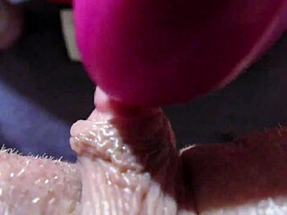 Explosive Big Clit Orgasm Captured Up Close!