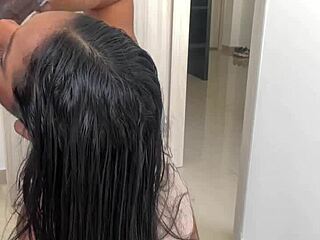 linda morena craves bbc deepthroat and facial from amateur couple