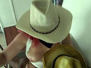 i ride master's monster bbc cowgirl interracial 4k slave style