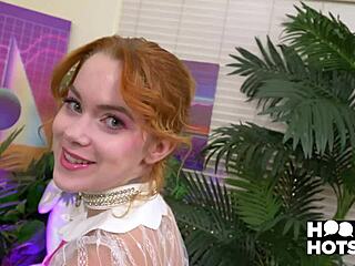 sage fox craves danny steele's rough gagging, choking, and sloppy whore fuck