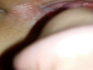 teen vanessa drips puffy pussy cum all over cock in vegas