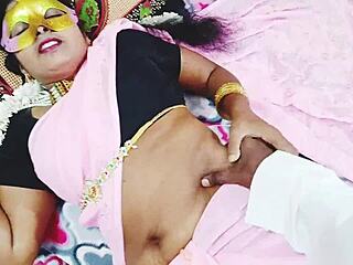 curvy indian milf dirty talks nasty bed sex with lover