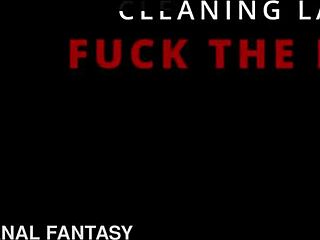 Pervy private clip: cleaning lady fucks boss in bondage fetish with real orgasm