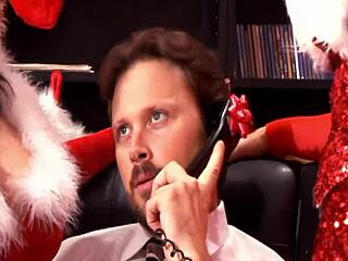 Whitney Stevens and Devon Lee Pussies Pounded Hard on Christmas