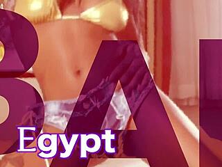 bae egypt's big tits ebony ass shakes in wild promotion fuck