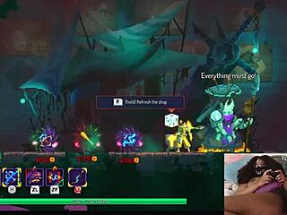 i dildo fuck chubby ebony gamer on dead cells