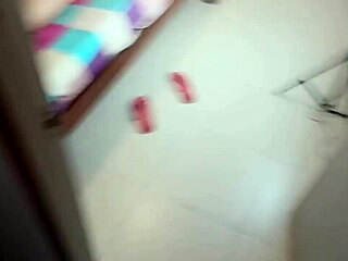 roommate waits naked on my bed jumps straight on my cock for wild horny ride
