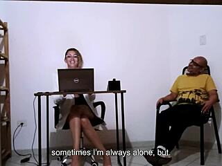 secretary sneaks masturbation then wild office sex with client on desk 💋🏢