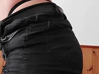 argentinian latina milf strips casual to gym lingerie showing big ass natural tits