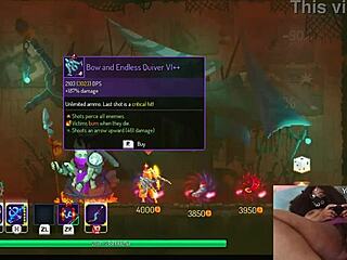 i dildo fuck chubby ebony gamer on dead cells