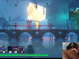 i dildo fuck chubby ebony gamer on dead cells