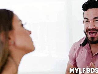 Havana Bleu Fills Peter Green's Meaty Boner Roughly