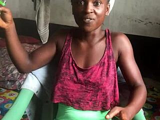 crazy bitch smokes dirty in sexy clothes teasing lane lords room