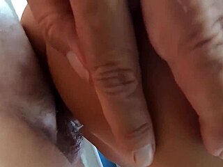 Crowd watches extreme public anal creampie on restaurant terrace