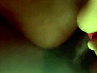 muscular ebony bbw's big pussy stretched pov by girlfriend's strap-on passion