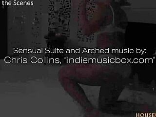 Candice Dare's sensual backstage suite with passionate ass-riding bliss